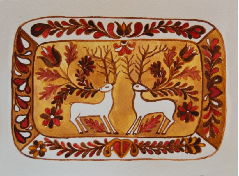 Mészáros Erika könyvillusztrációja